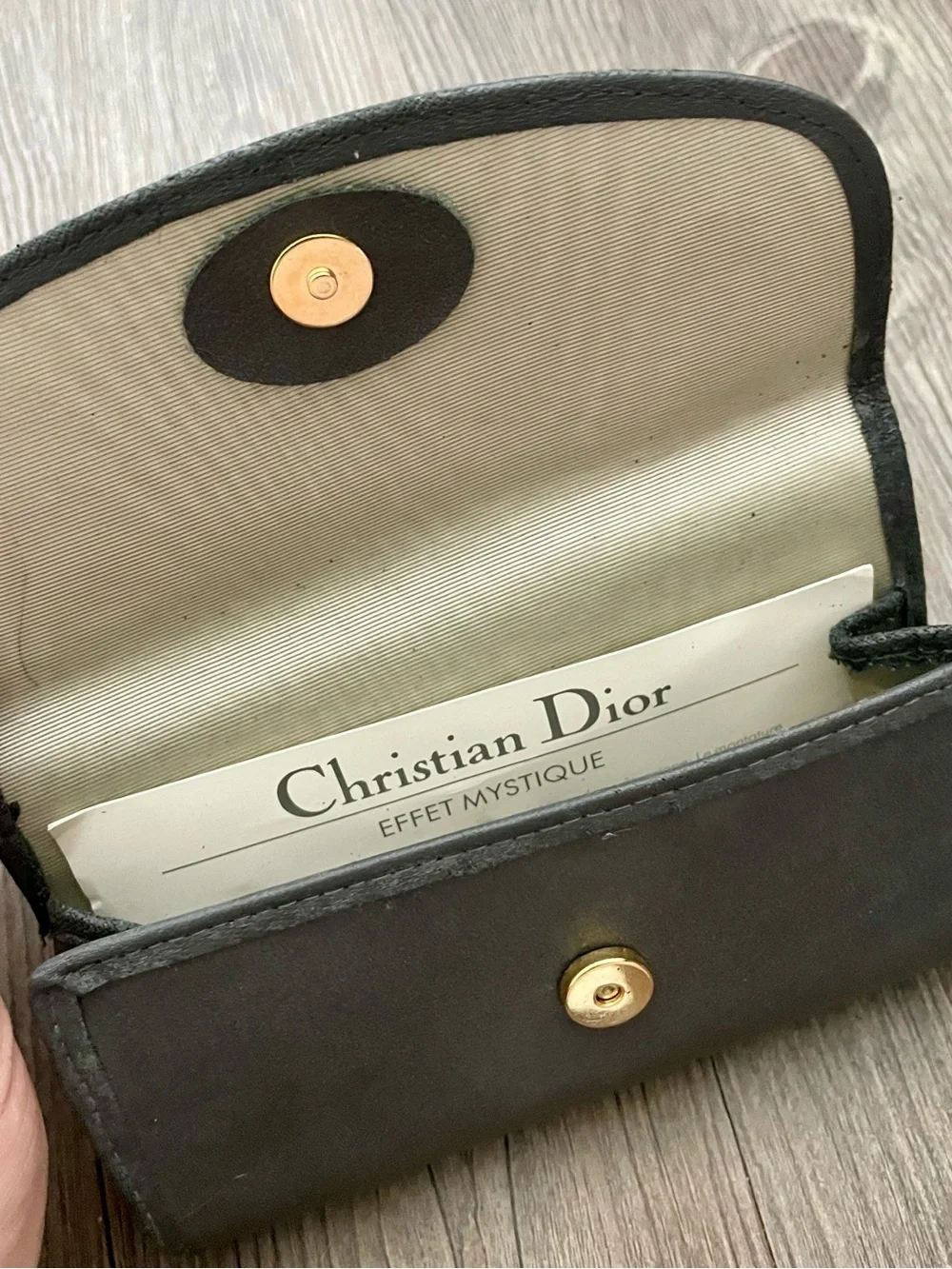 🍸 Vintage Christian Dior Women’s Translucent Round Glasses with Case🍸